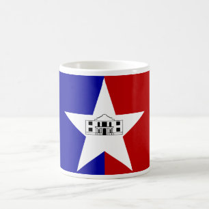 Mugg med Flagga San Antonio, USA