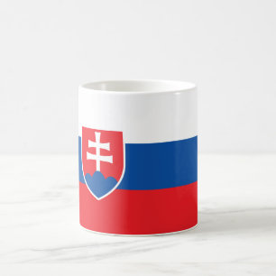 Mugg med Flagga Slovakien
