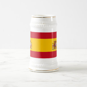 Mugg med Flagga Spanien