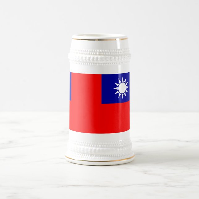 Mugg med Flagga Taiwan (Center)