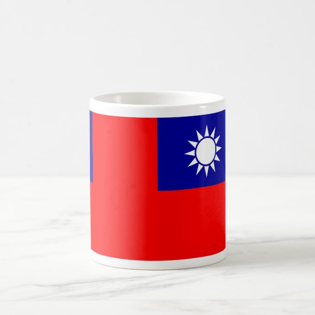 Mugg med Flagga Taiwan (Center)