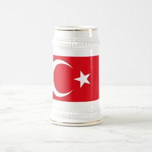 Mugg med Flagga Turkiet