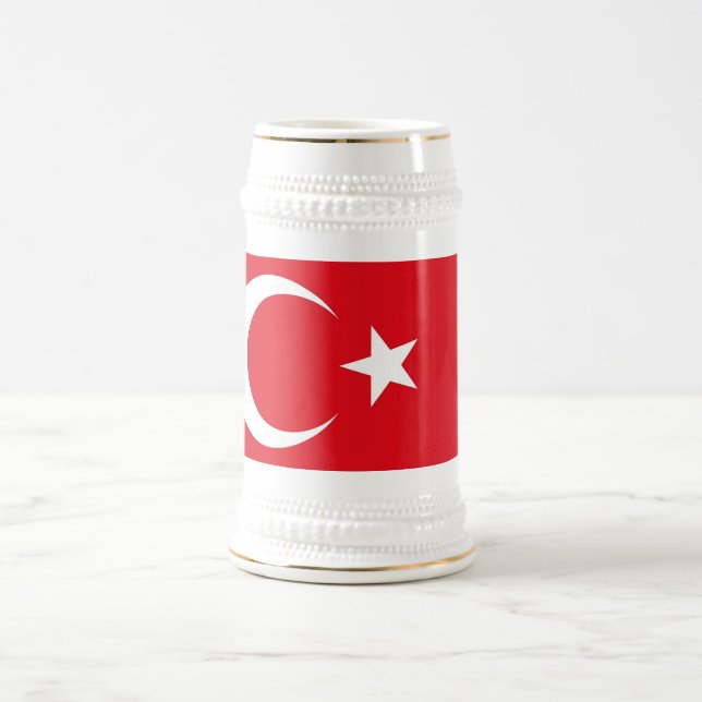 Mugg med Flagga Turkiet (Center)