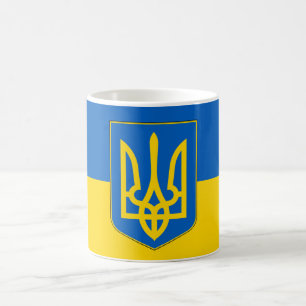 Mugg med Flagga Ukraina