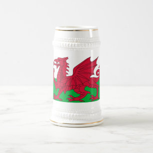 Mugg med Flagga Wales