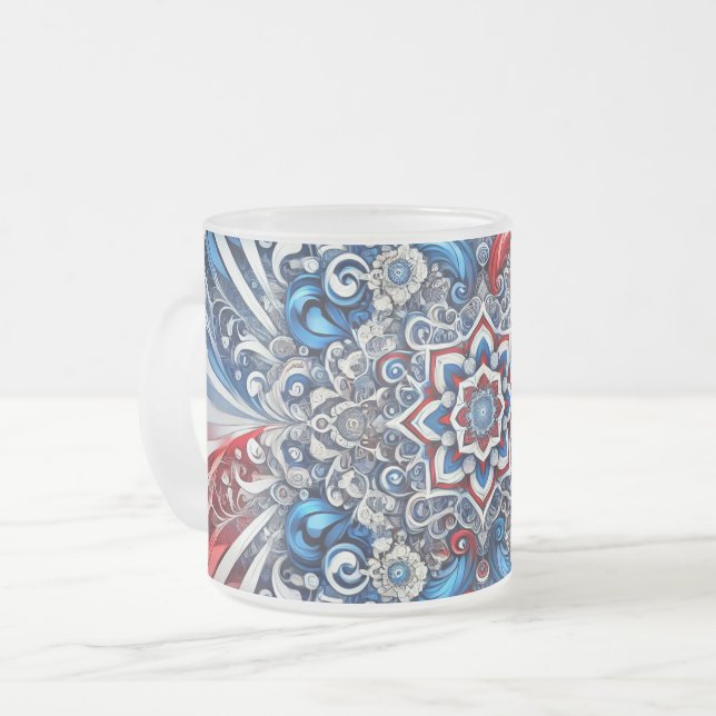 Mugg med Fransk Färg, fryst (Framsida vänster)