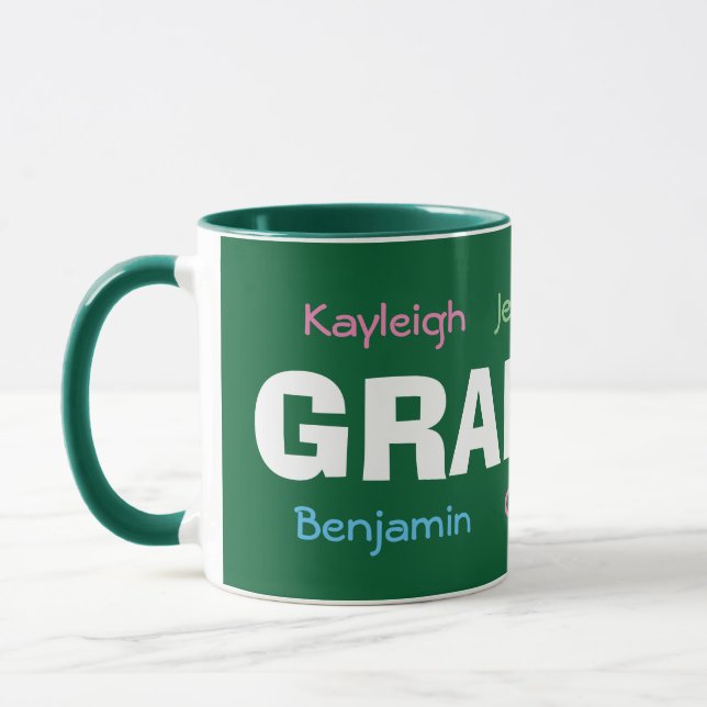 Mugg med GRANDMA-design (Vänster)