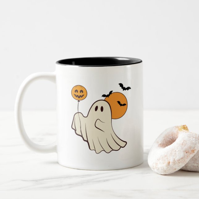 Mugg med Halloween Design Design (Med munk)