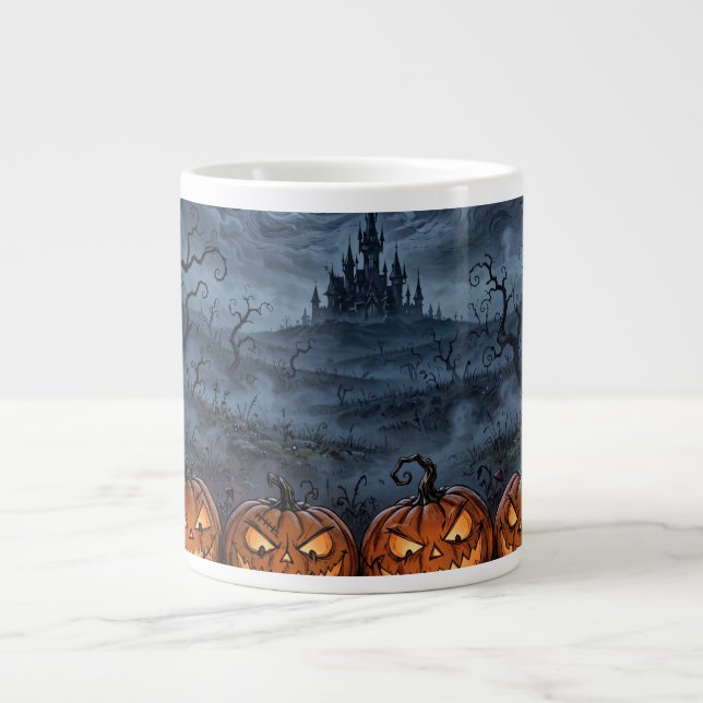 Mugg med Halloween-design Jumbo Mugg (Framsidan)