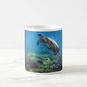 mugg med havssköldpaddadesign