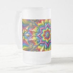 Mugg med hbt-Färg-design, frostat, med hbt-
