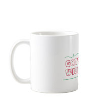 Mugg med hoppets och omvandlingens budskap, Gods W