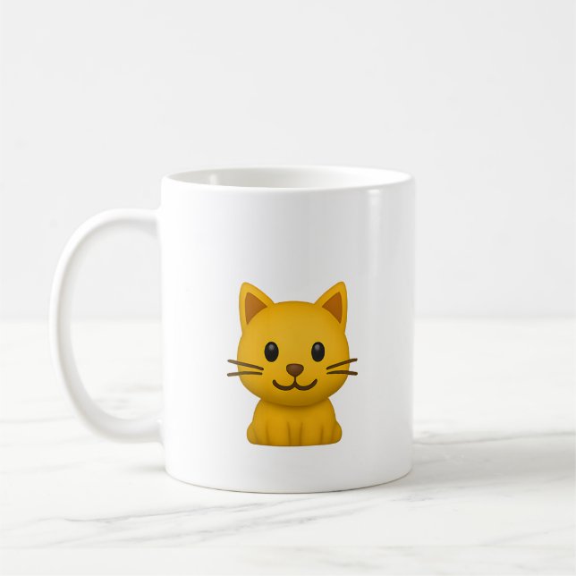 mugg med hund och katt (Vänster)