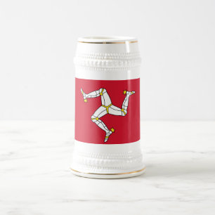 Mugg med Isle of Man Flagga