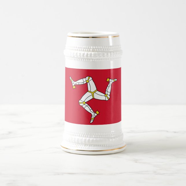 Mugg med Isle of Man Flagga (Center)