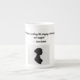 Mugg med Jane Austen-citat Benporslin Mugg
