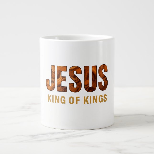 Mugg med Jesus Messias Jumbo Mugg (Framsidan)