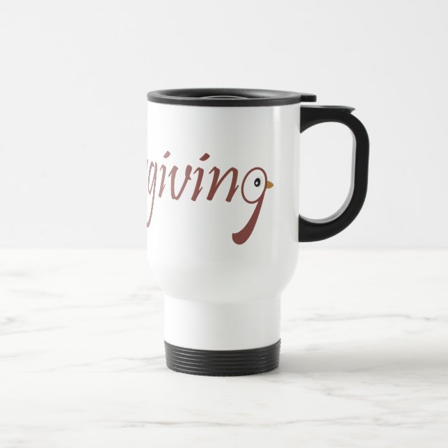 Mugg med kalkon av tecknad Thanksgiving (Höger)