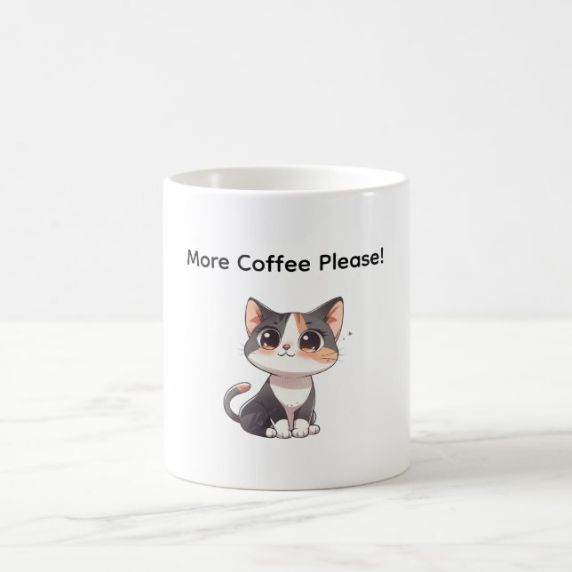 Mugg med kattdesign  (Center)