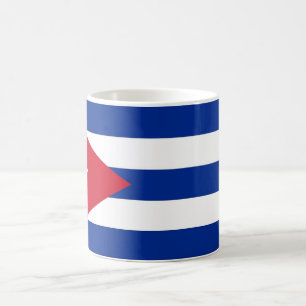 Mugg med Kuba Flagga
