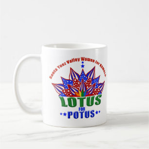 Mugg med logotypen SYV Lotus för POTUS