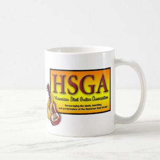 Mugg med logotypen; vintagekonst