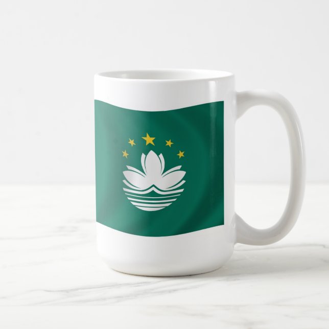 Mugg med Macaos flagga (Höger)