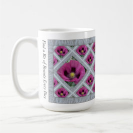 Mugg med Magenta Poppies