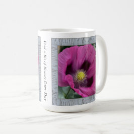 Mugg med Magenta Poppies