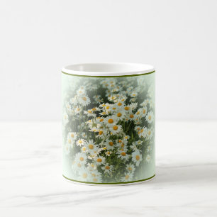 Mugg med mjuka inramade daisy