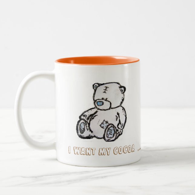 Mugg med nalle (Vänster)