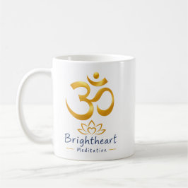 Mugg med Om-symbol