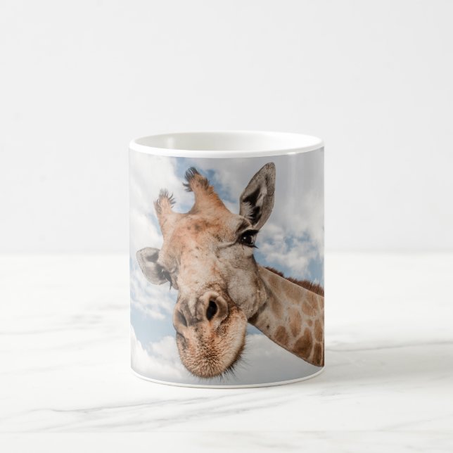 Mugg med porträtt av Giraffe. (Center)