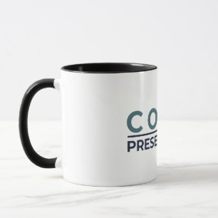 Mugg med rektangulär Logotyp