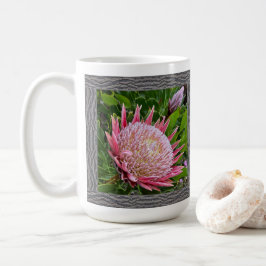 Mugg med Rosa Protea