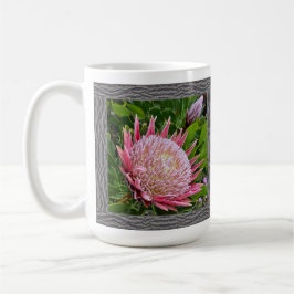 Mugg med Rosa Protea