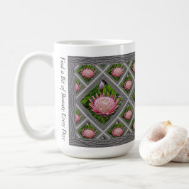 Mugg med Rosa Proteas