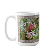 Mugg med Rosa Spider Lillies