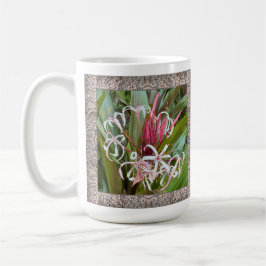 Mugg med Rosa Spider Lillies