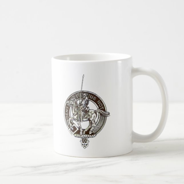 Mugg med samhällevapenskölden och tartankartan av (Höger)