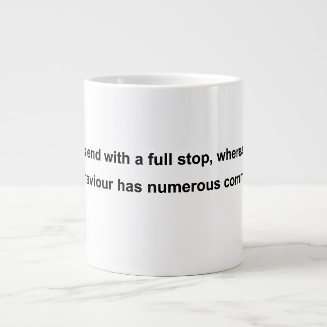 MUGG MED SAYING JUMBO MUGG (Framsidan)