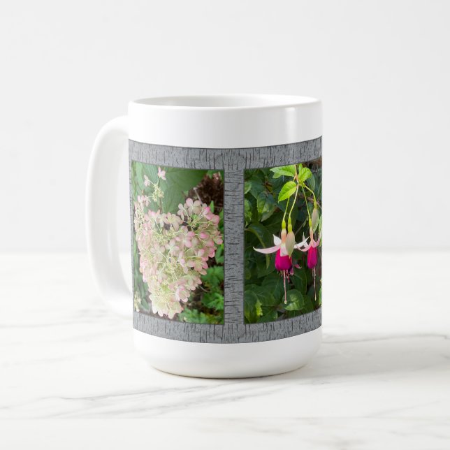 Mugg med Söt Flowers (Framsida vänster)