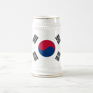 Mugg med Sydkoreas Flagga