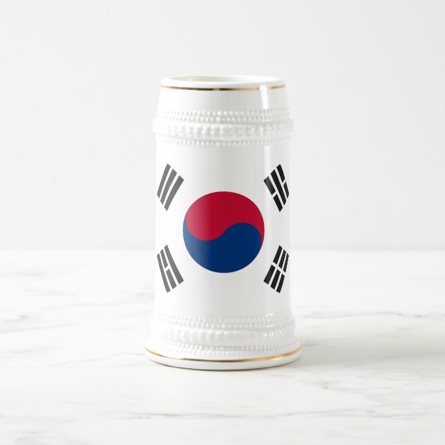 Mugg med Sydkoreas Flagga (Center)