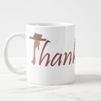 Mugg med Thanksgiving kalkon Jumbo Mugg