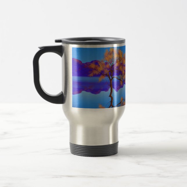 Mugg med träd tasse (Vänster)