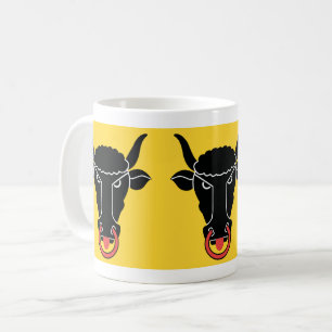 Mugg med Uri, Schweiz flagga