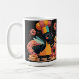 Mugg med vackra kakor