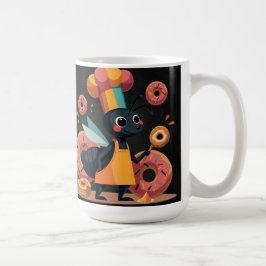 Mugg med vackra kakor