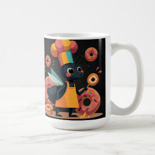 Mugg med vackra kakor